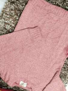 Heathered Crew Neck Sweater