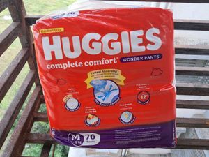 Huggies Baby Diapers M Size, 76 Count