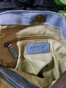 American Leather Co. Blue