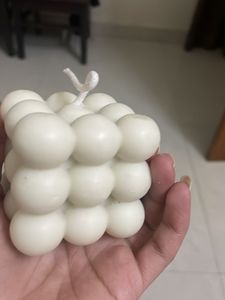 Bubble Cube Candle