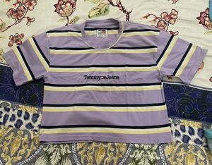Lavender Striped Tee