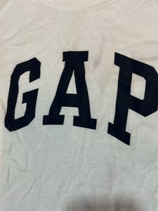 GAP White Logo Tee