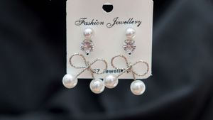 Earring Set - Stylish and Elegant Two Earrings