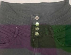 1 Time Worn Grey Skinny Jeans