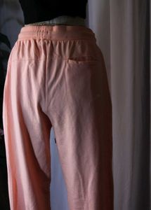 Abof Peach Cotton Pant