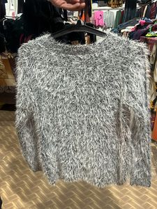 Fur/bhalu Sweater Korean Top For Girls.