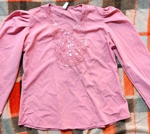 full sleeves short kurti