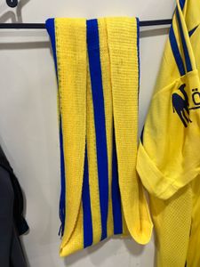 Al Nassr cr7 scarf and new seasons football jersey