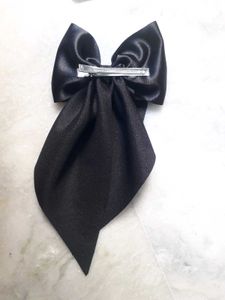 Pretty Hair Bow (Black)🖤