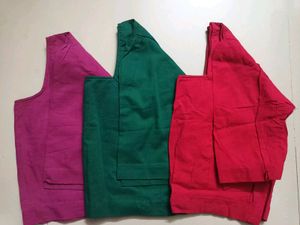 Combo Of Multiple Colours Blouses
