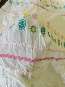 White Embroidered Dress