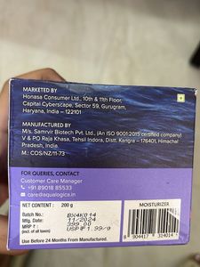 Aqualogica Hydragel Moisturiser