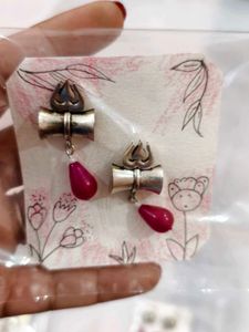 Bohemian Silver Dangle Earrings