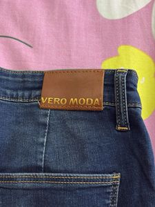 Wide Leg Denim Jeans