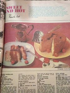 Vintage Sindhi Vegetarian Recipe Clipping