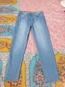 Light Wash Denim Jeans