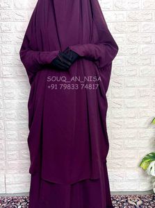 New Elegant Ethnic Abaya 🔥Two Piece Jilbab