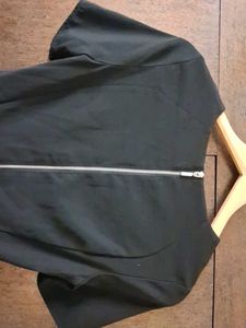 H&amp;M Black Peplum Dress