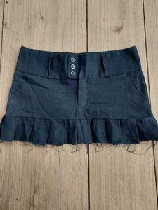 Ruffled Mini Skirt