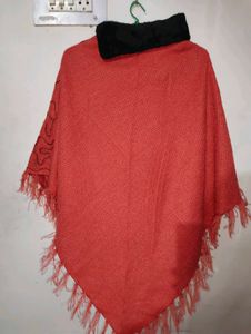 Woolen Poncho..❤️