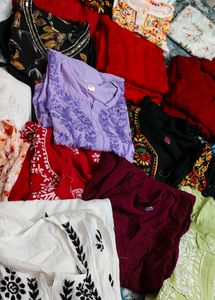 Lucknowi Kurtis N Plazopair