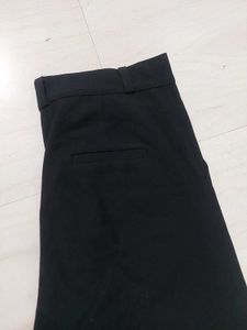 Classic Black Straight Cut Pants