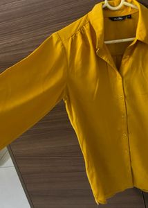 Zudio Mustard Button-Down Shirt
