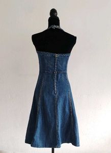 Pinteresty Vintage Sisley Denim Dress