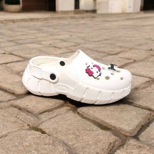 Hello Kitty White Clogs