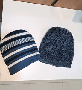 Combo of 2 Winter Wollen Caps Beanie