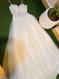 Elegant White Party gawn