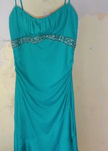 Teal Party Dress