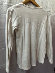 White Heart Sweat Shirt