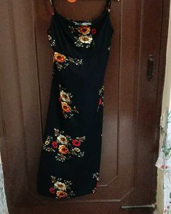 Black Floral Dress