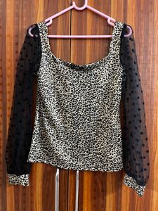 Leopard Print Top