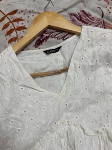 Schiffli Dress