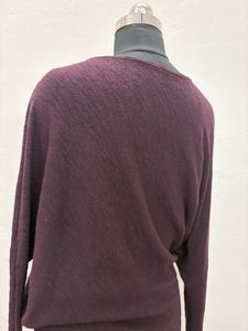 Burgundy Knit Dress