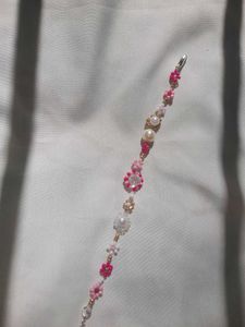 Beaded Flower Bracelet
