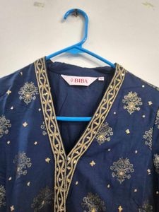 Elegant Blue Ethnic Gown