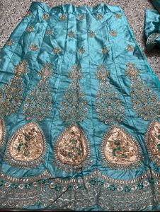 Partywear Lehanga Choli Fabric For Grabs