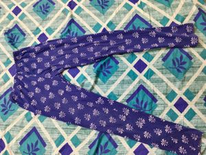 Blue Capri For Girls