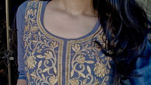 Elegant Embroidered Kurta