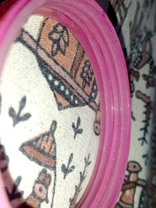 Pink Glitter Bangles