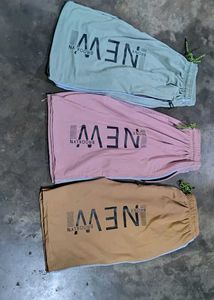 NEW Graphic Print Casual Shorts 3pcs Combo