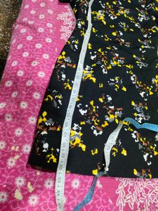Floral Print Dress korean imported slimfit