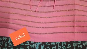 Printed Saree + Embroidery