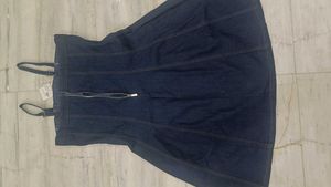 Urban Cat Women Long Denim Dress