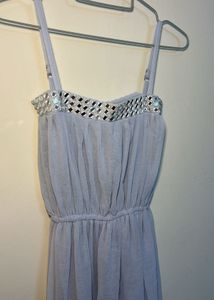 Elegant Pastel Blue Dress