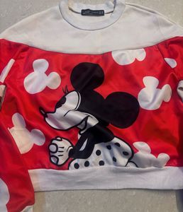 Zara Woman Mickey Mouse Sweatshirt