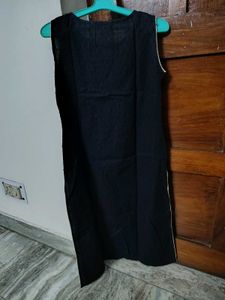 Black Straight Kurti